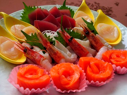刺身盛合せ